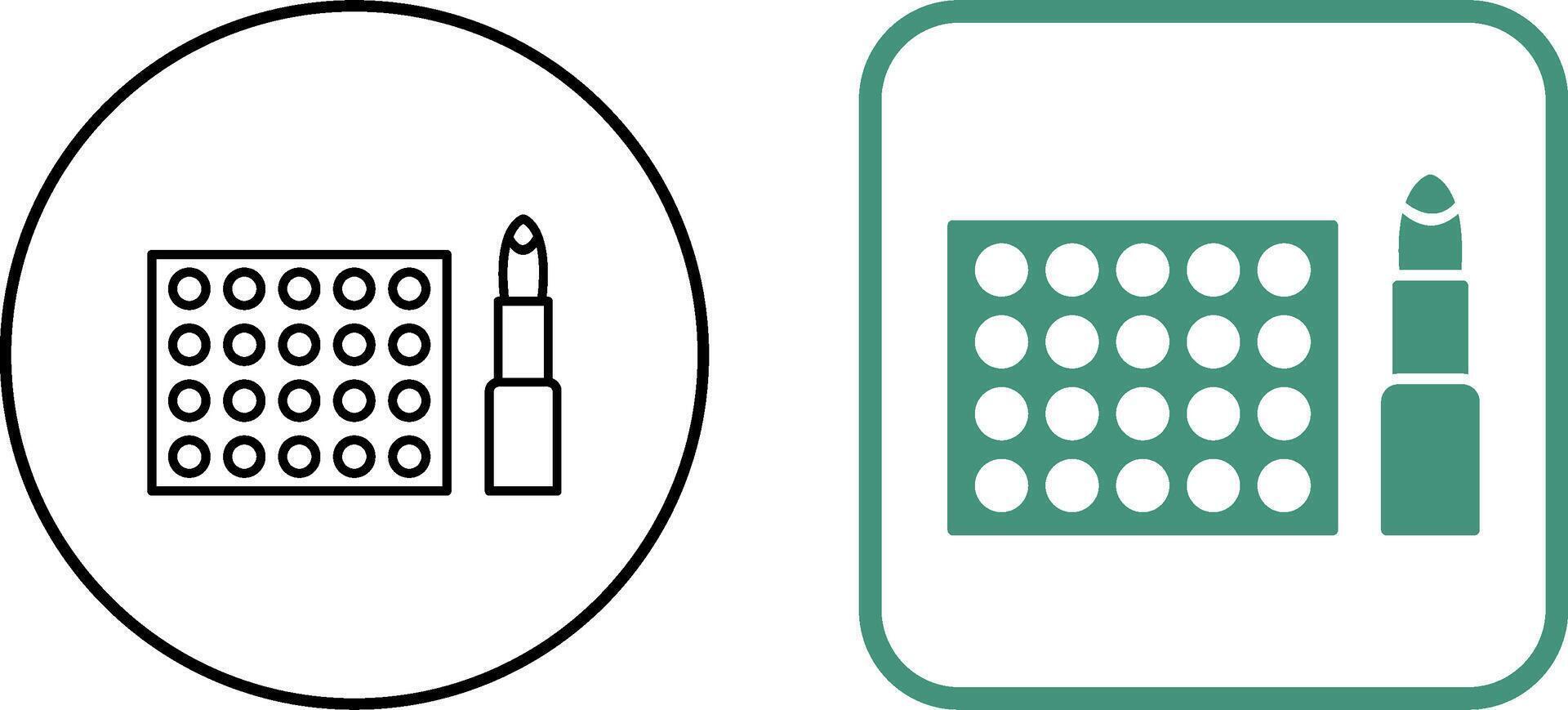 Makeup Icon Design vector