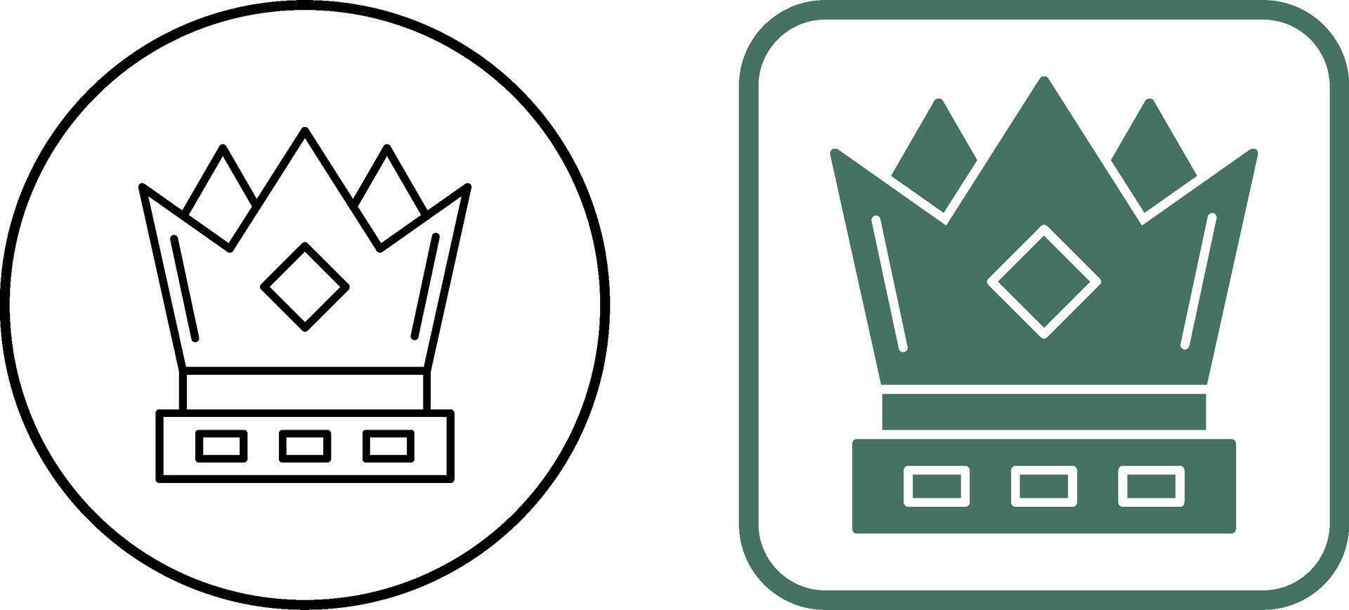 Crown Icon Design vector