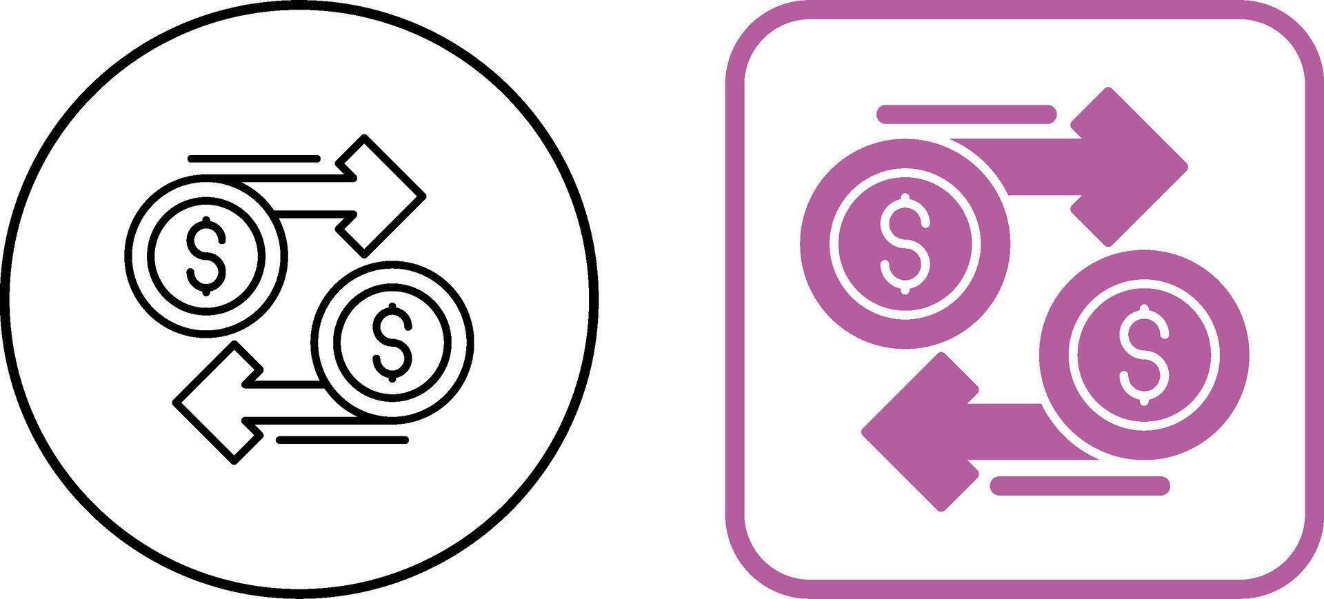 Dollar Icon Design vector