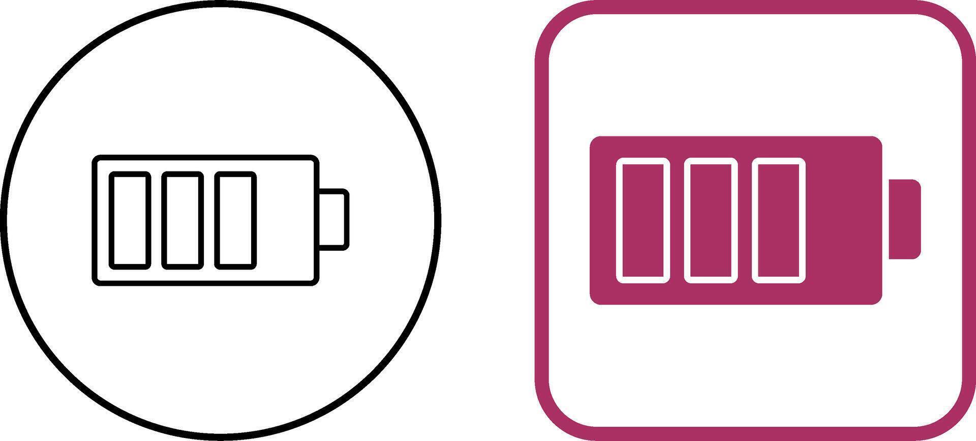 Charging Icon Design vector