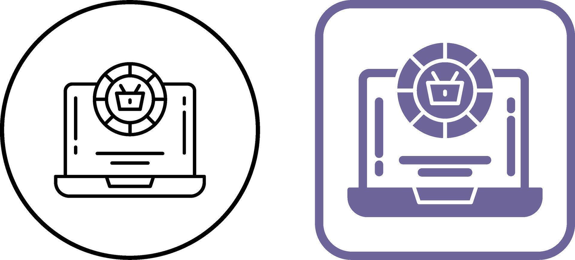 Token Icon Design vector