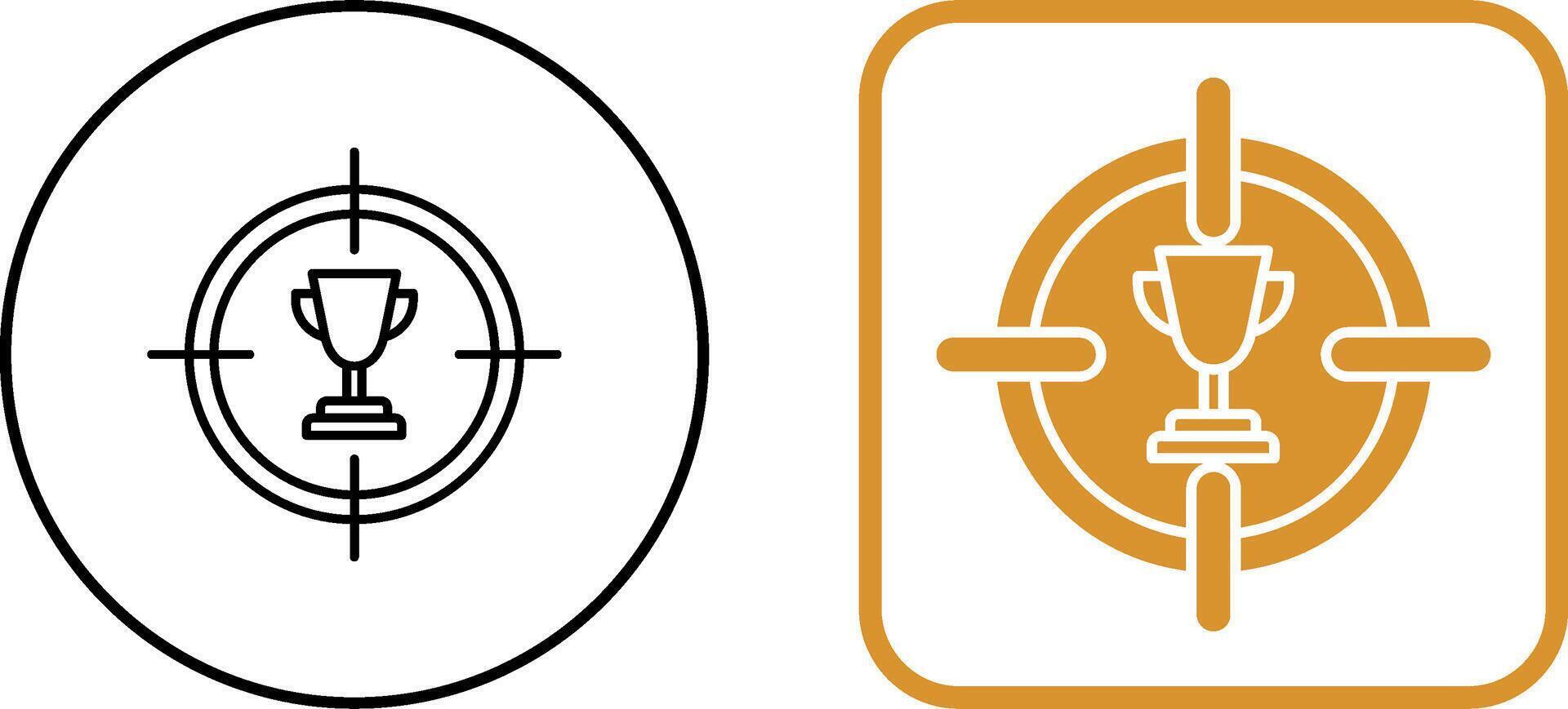 Target Icon Design vector