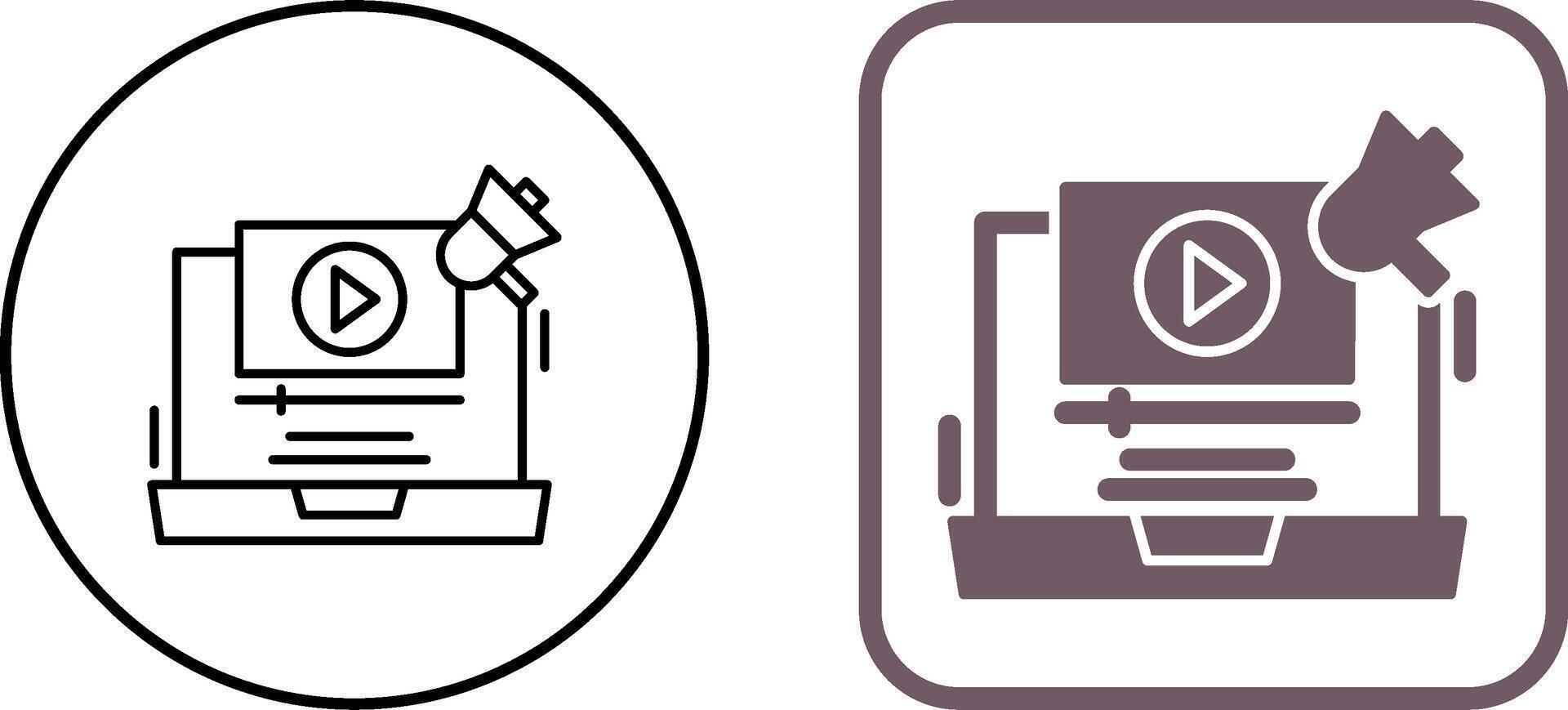 Marketing Icon Design vector