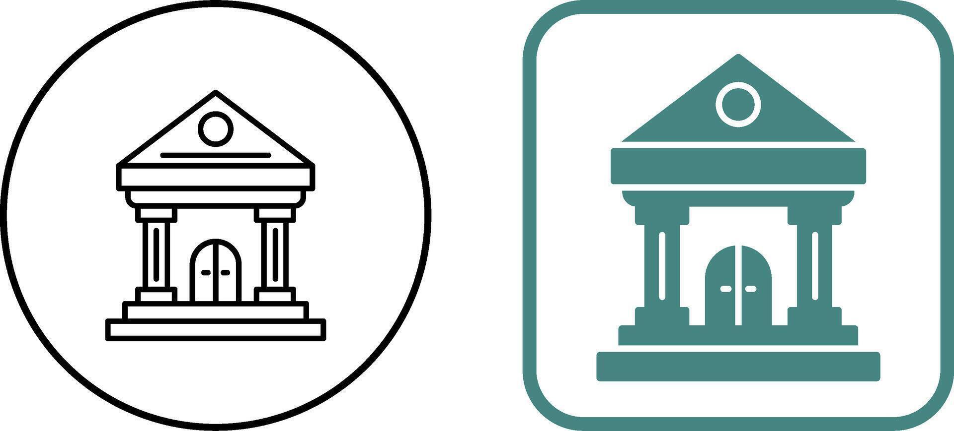 Museum Icon Design vector