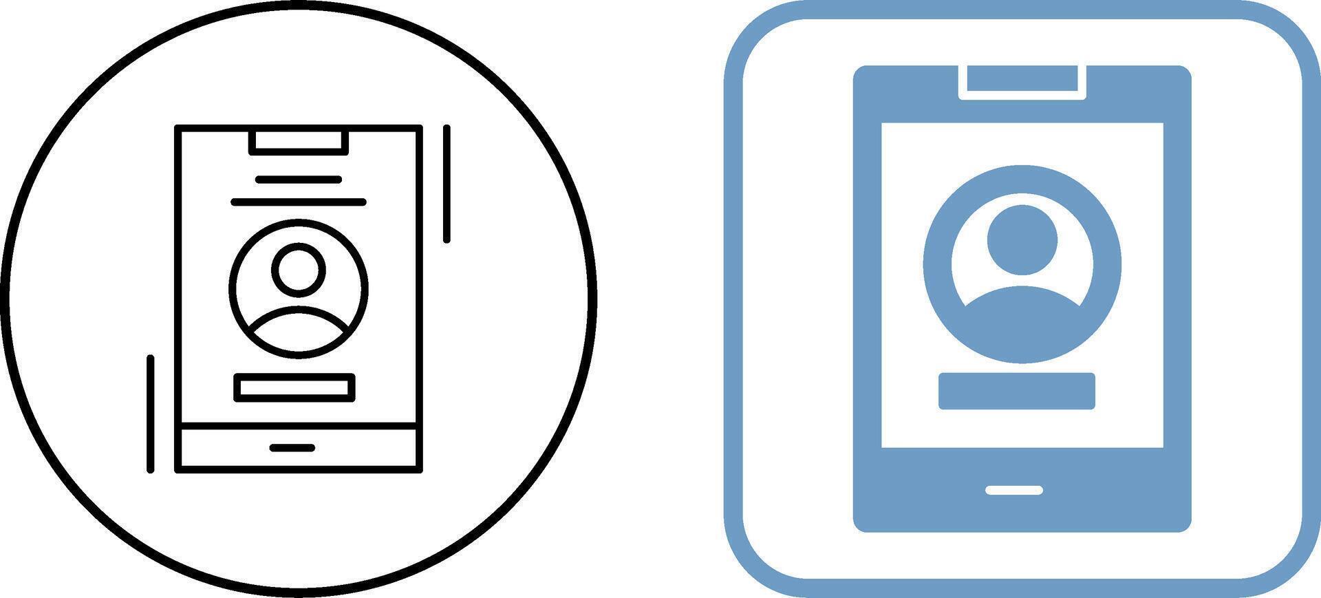 Account Icon Design vector