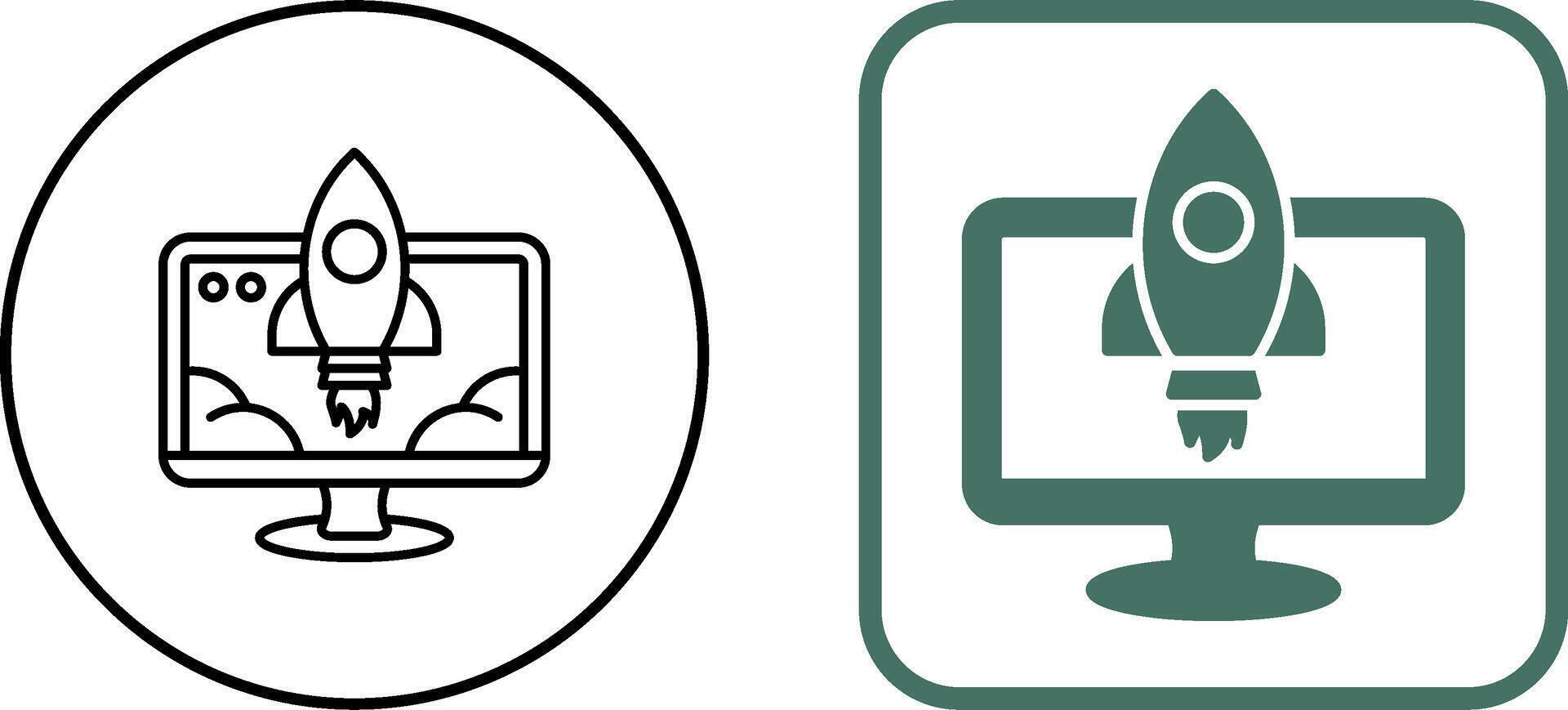 Startup Icon Design vector