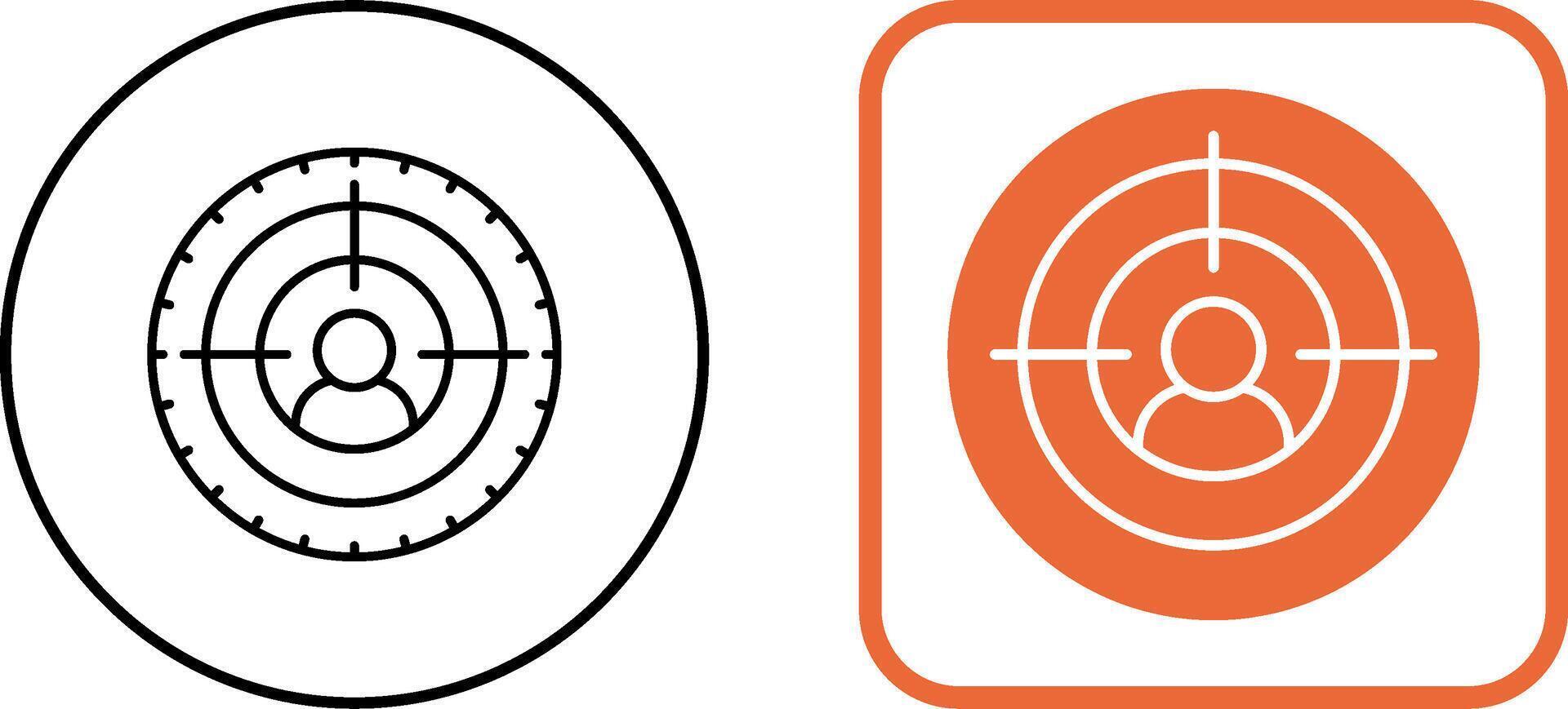 Goal Icon Design vector