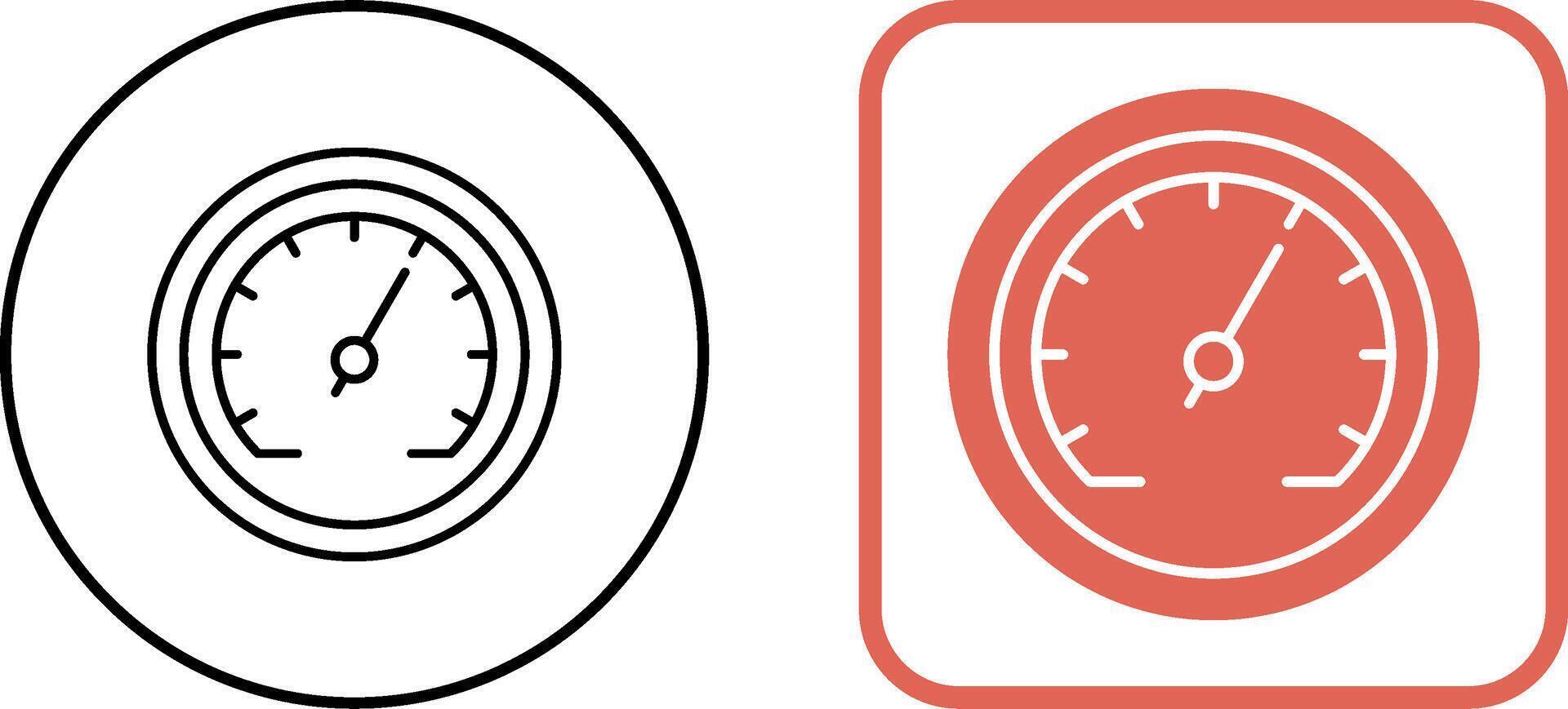 Speedometer Icon Design vector