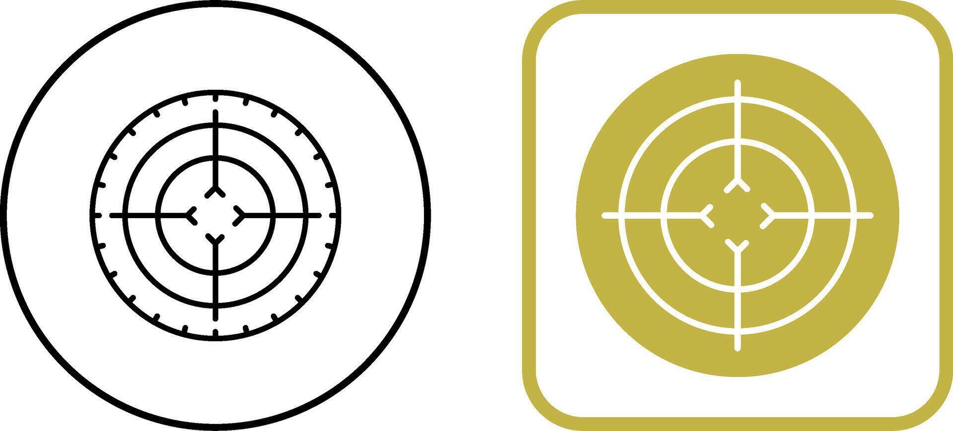 Target Icon Design vector