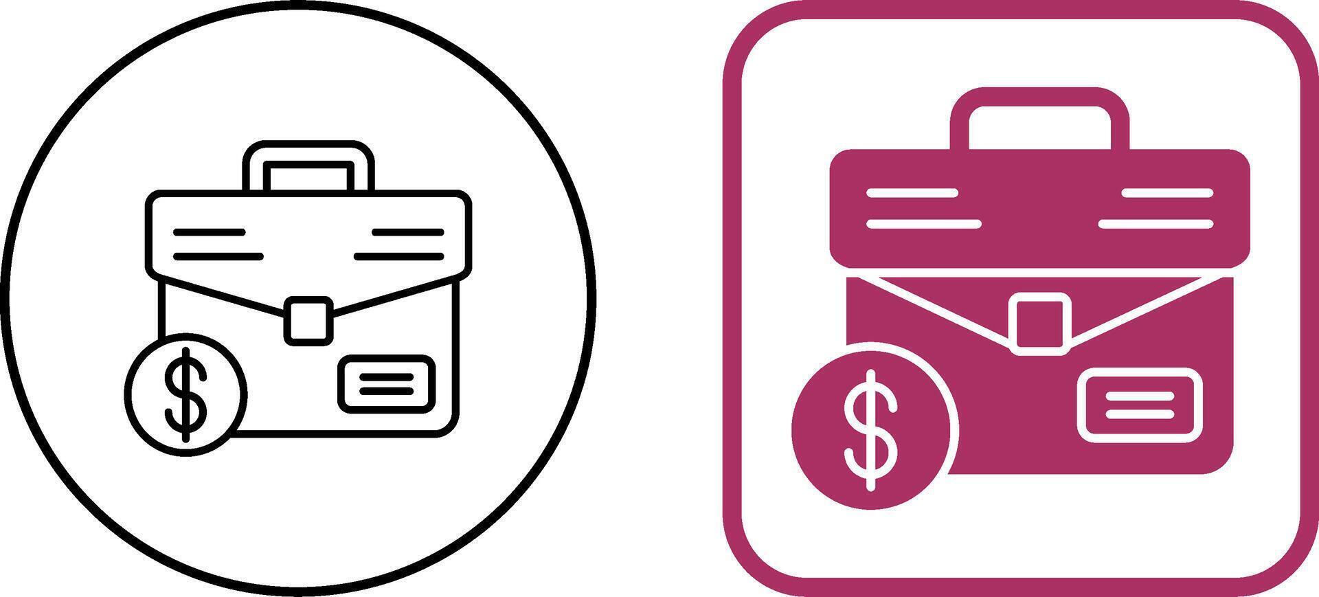 Suitcase Icon Design vector