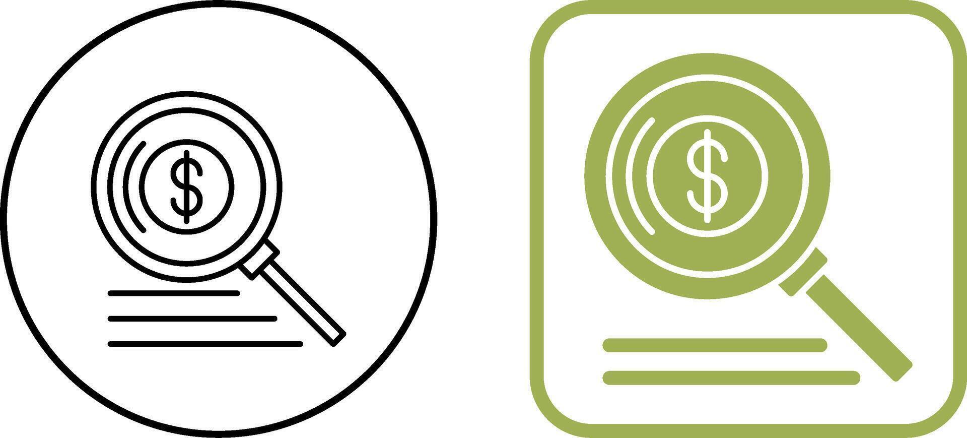 Search Icon Design vector