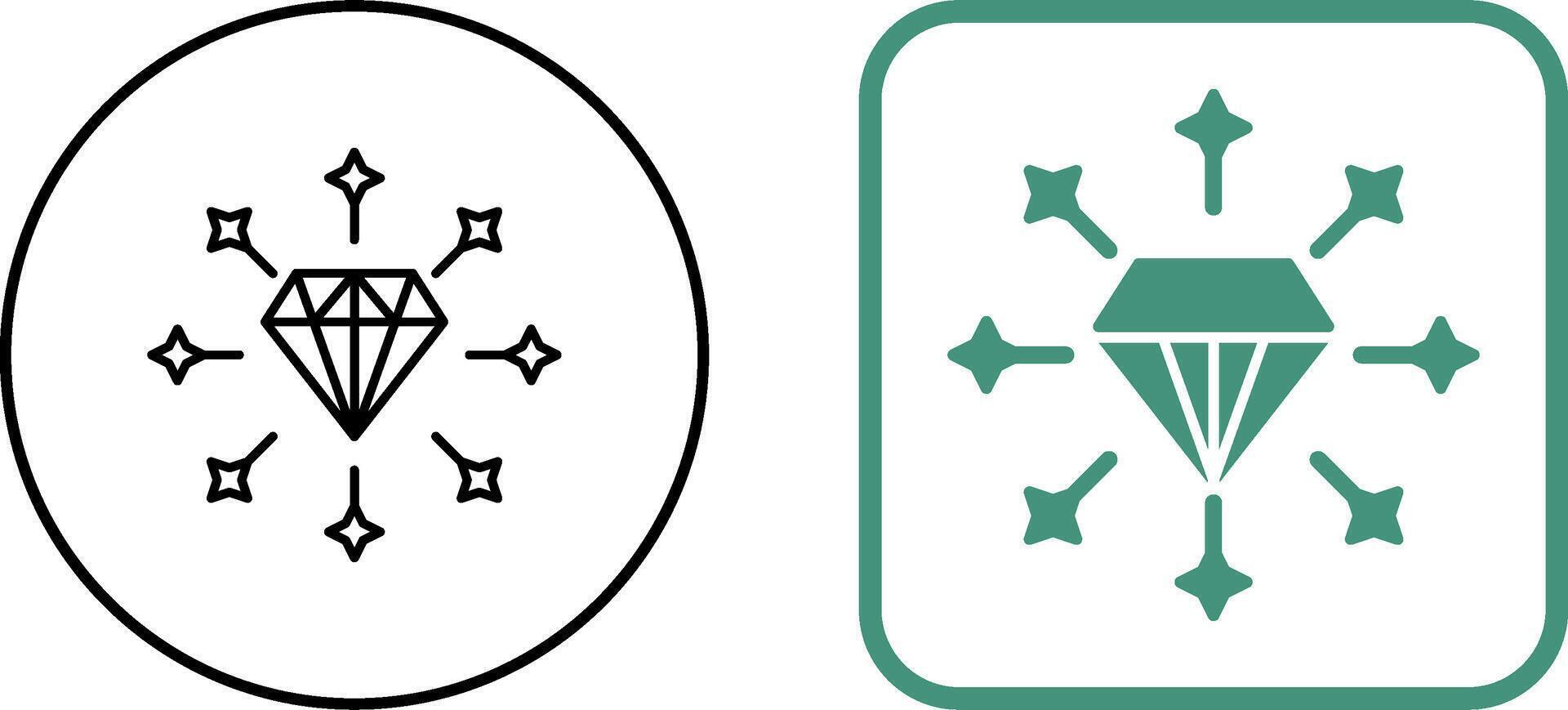 Diamond Icon Design vector