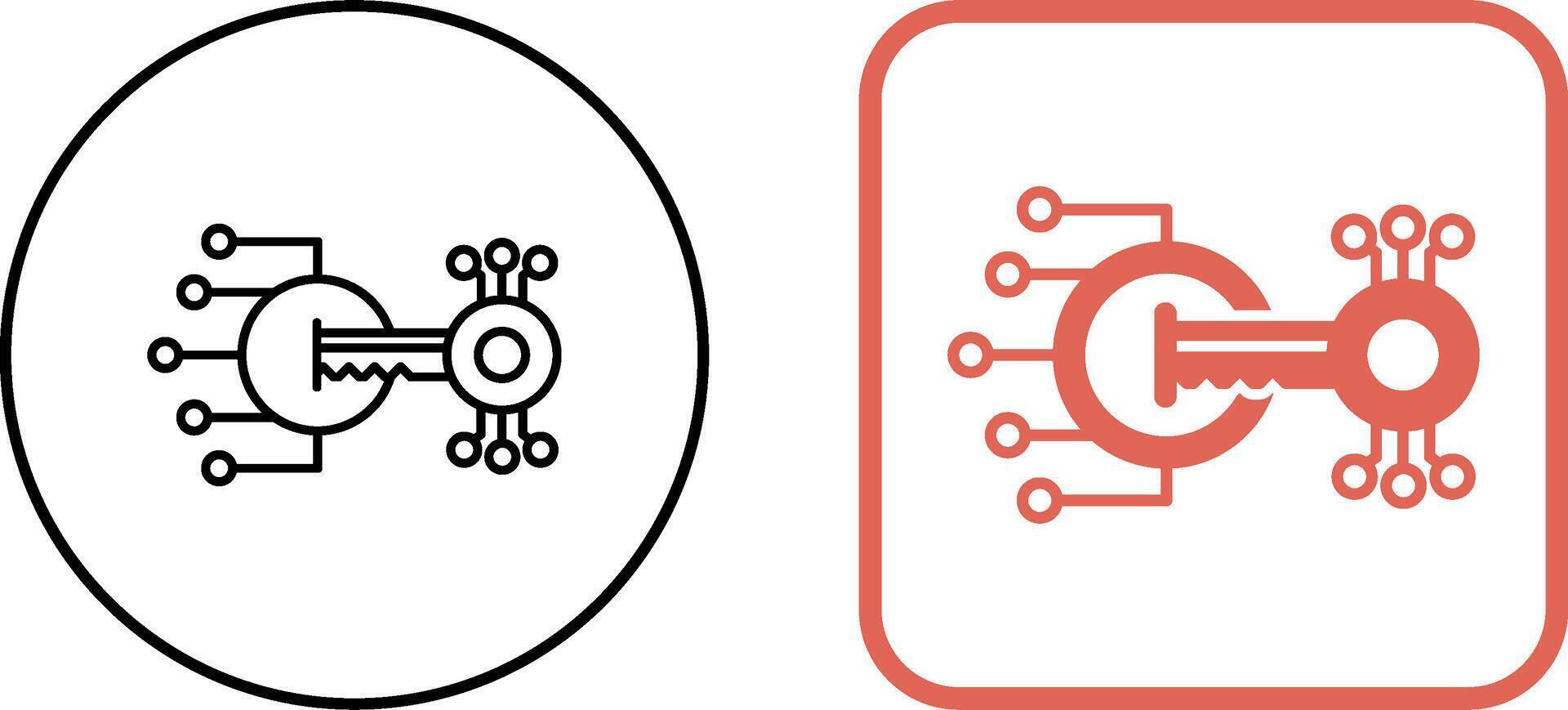 Encryption Icon Design vector