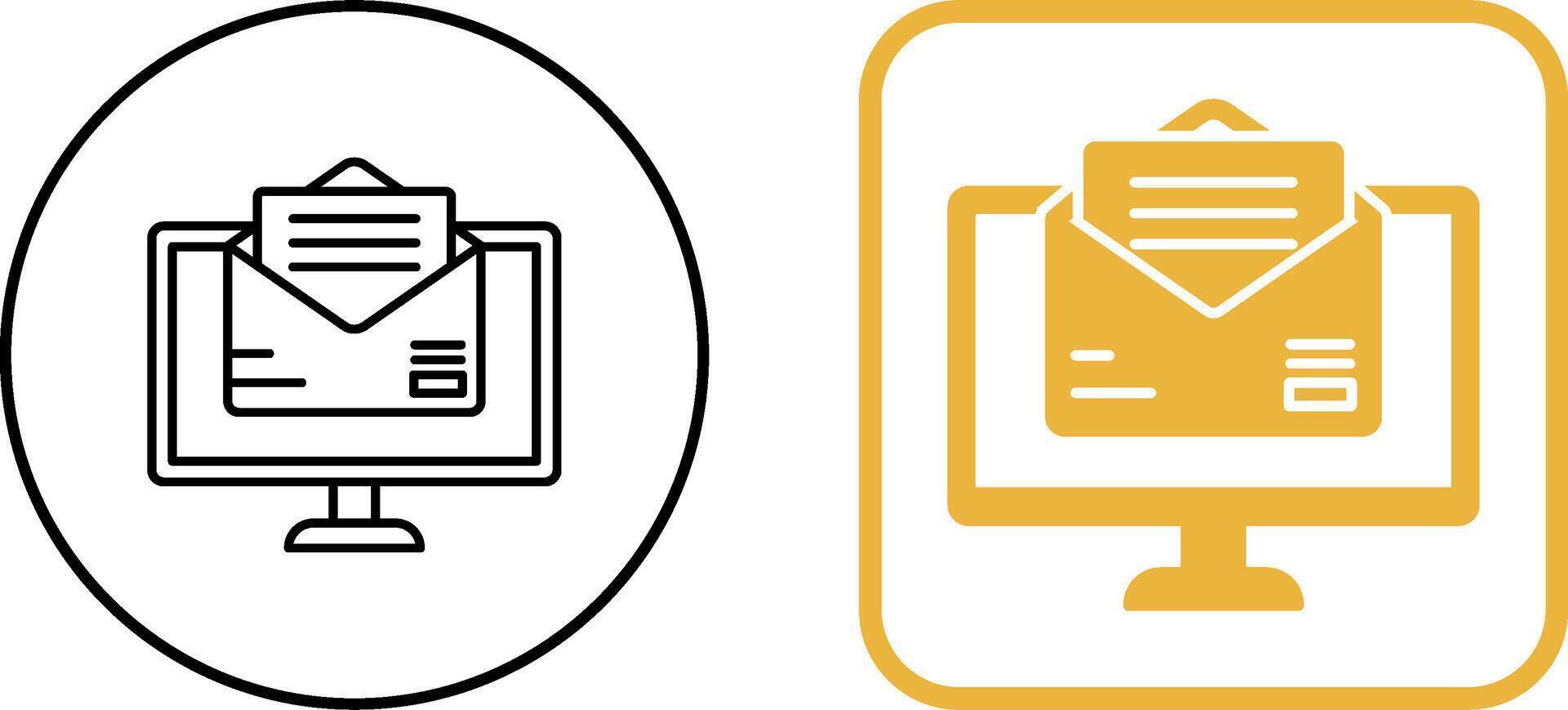 Mail Icon Design vector