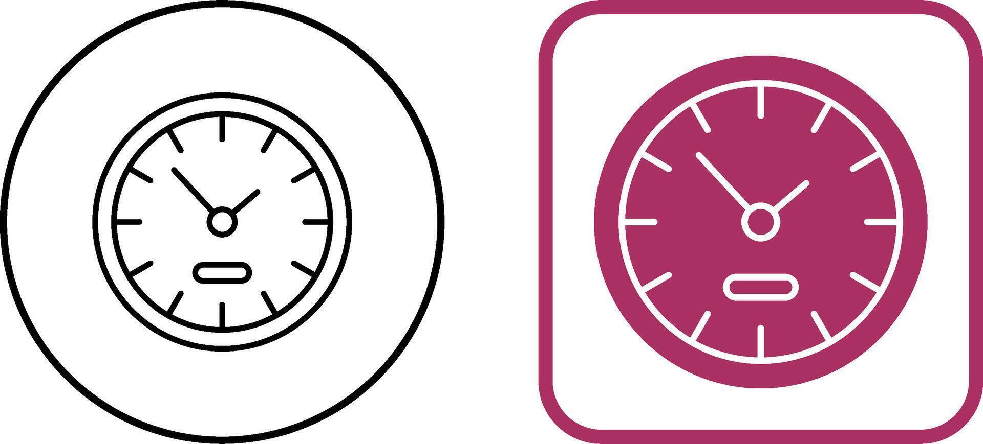 Clock Icon Design vector
