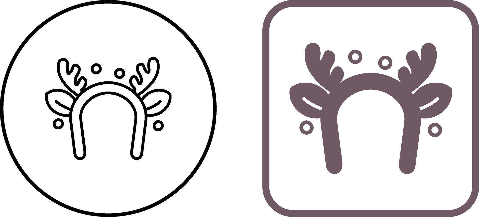 Headband Icon Design vector
