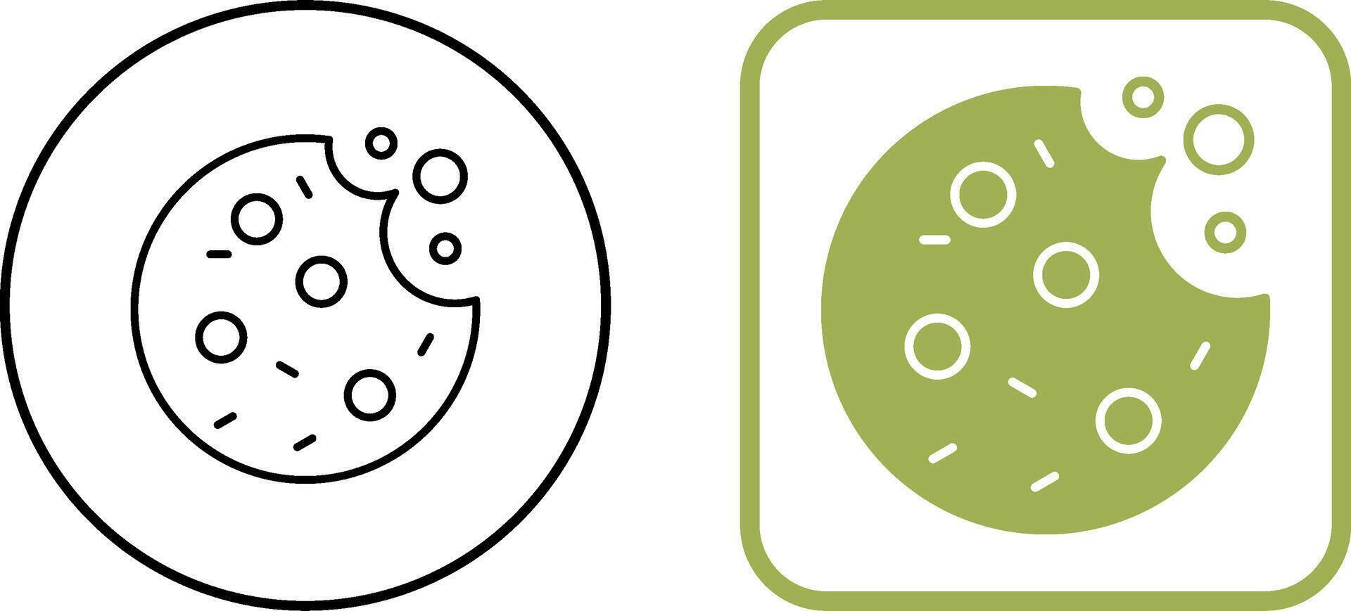 Cookie Icon Design vector