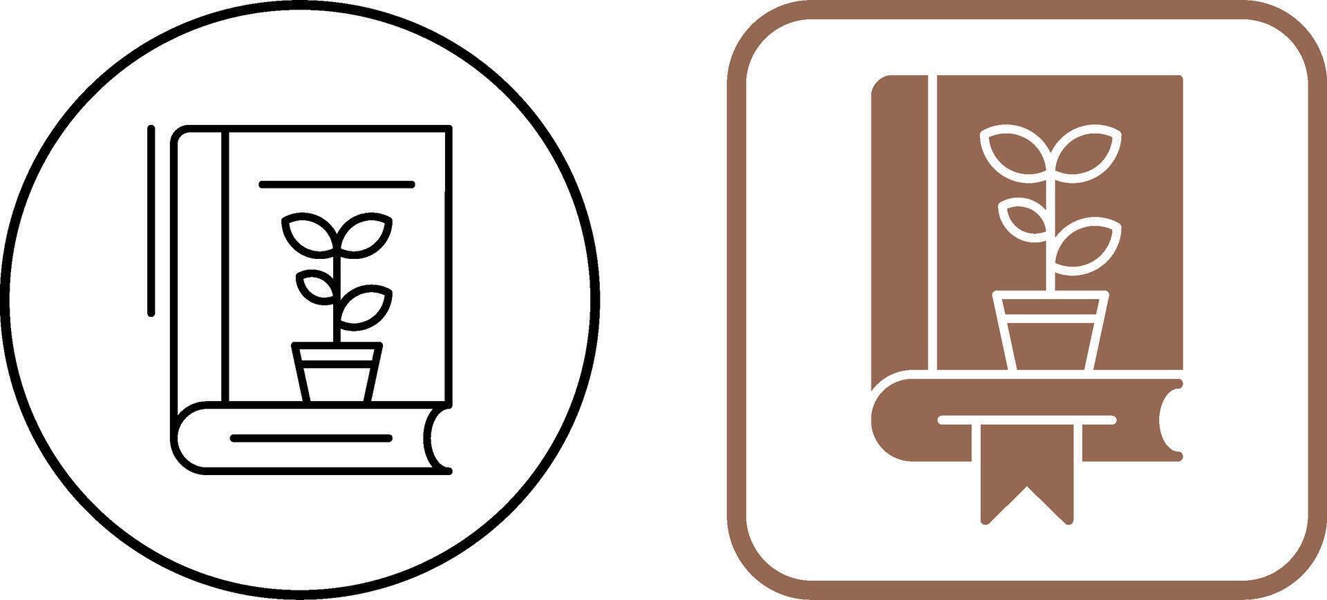 Botany Icon Design vector
