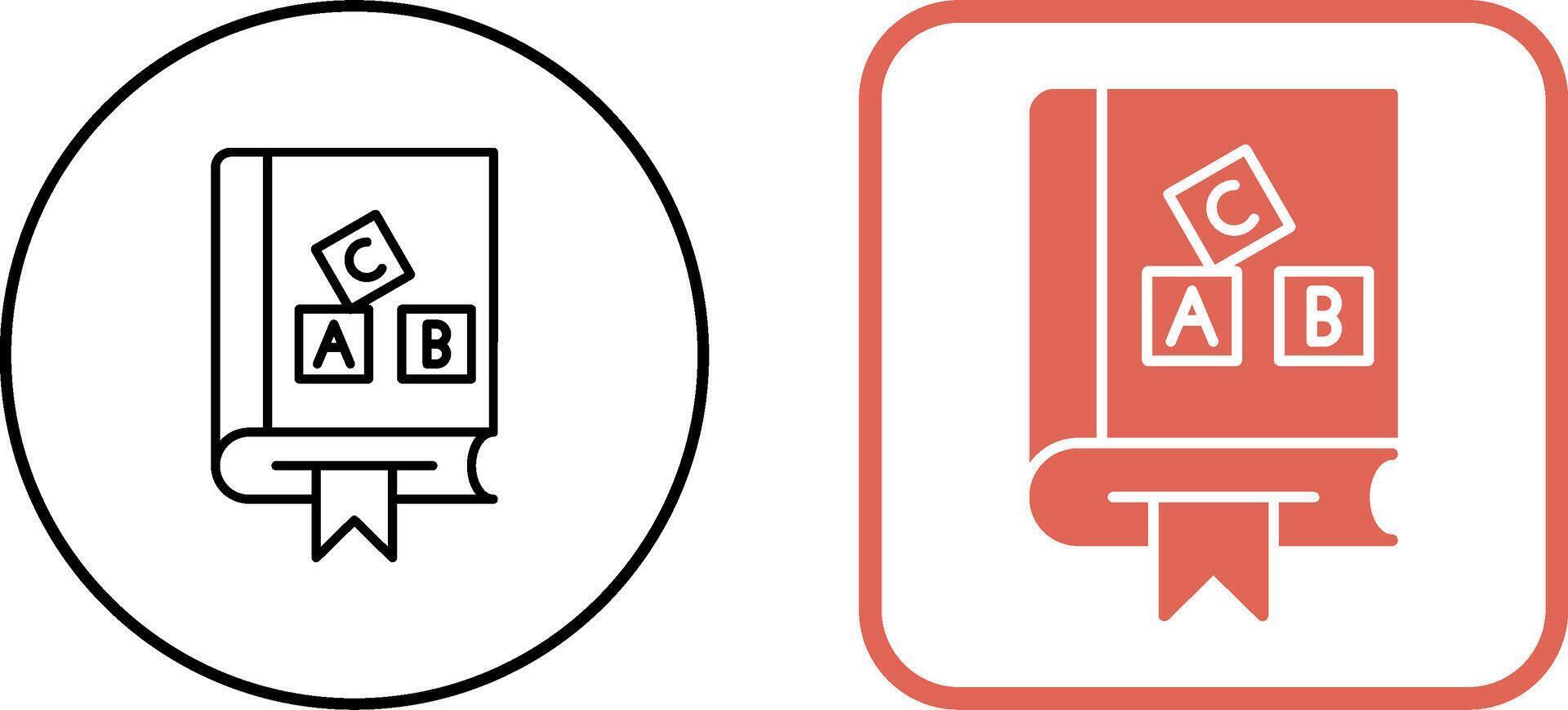 Alphabet Icon Design vector