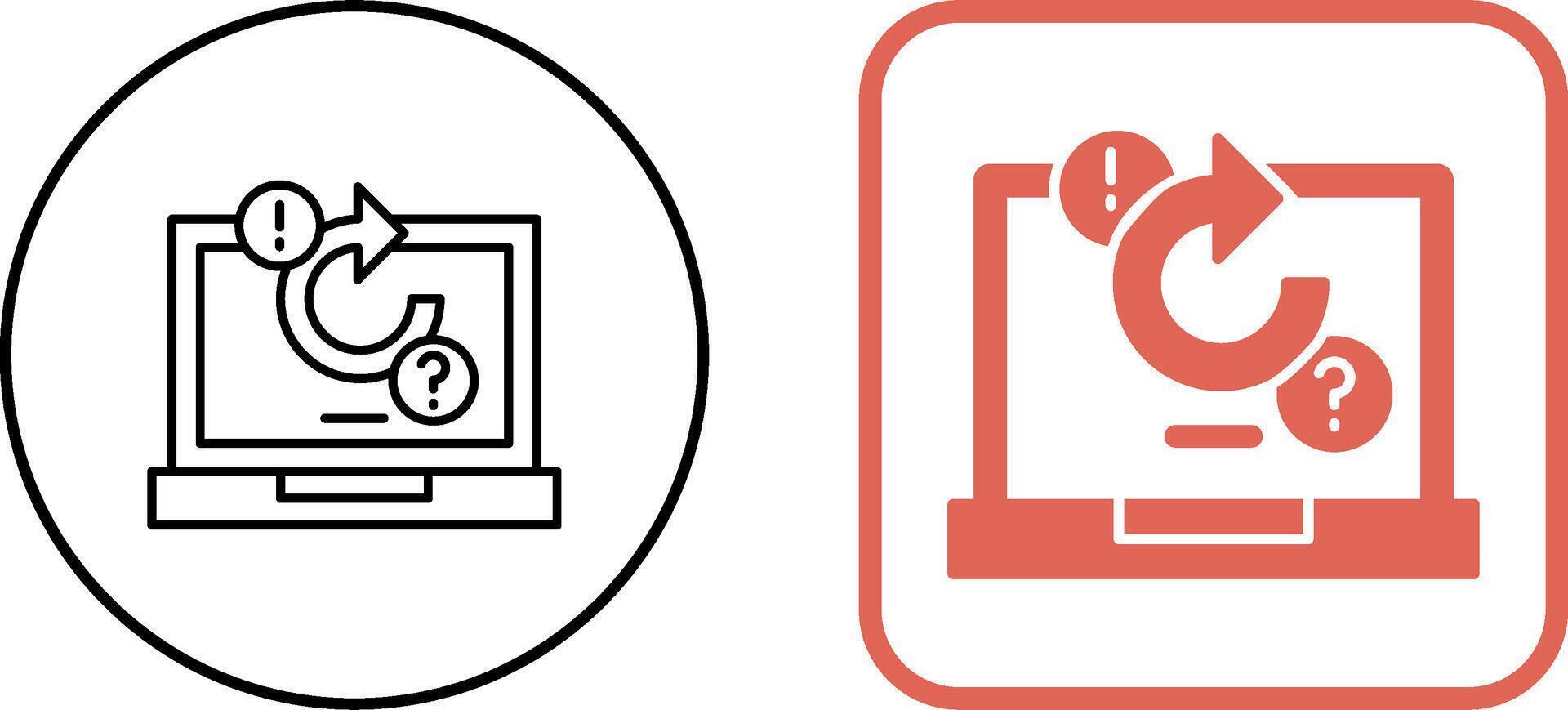 Problem solving Icon Design vector