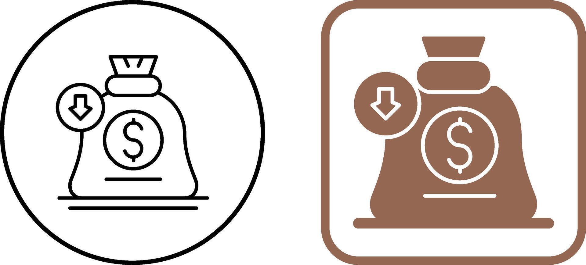 Investment Icon Design vector