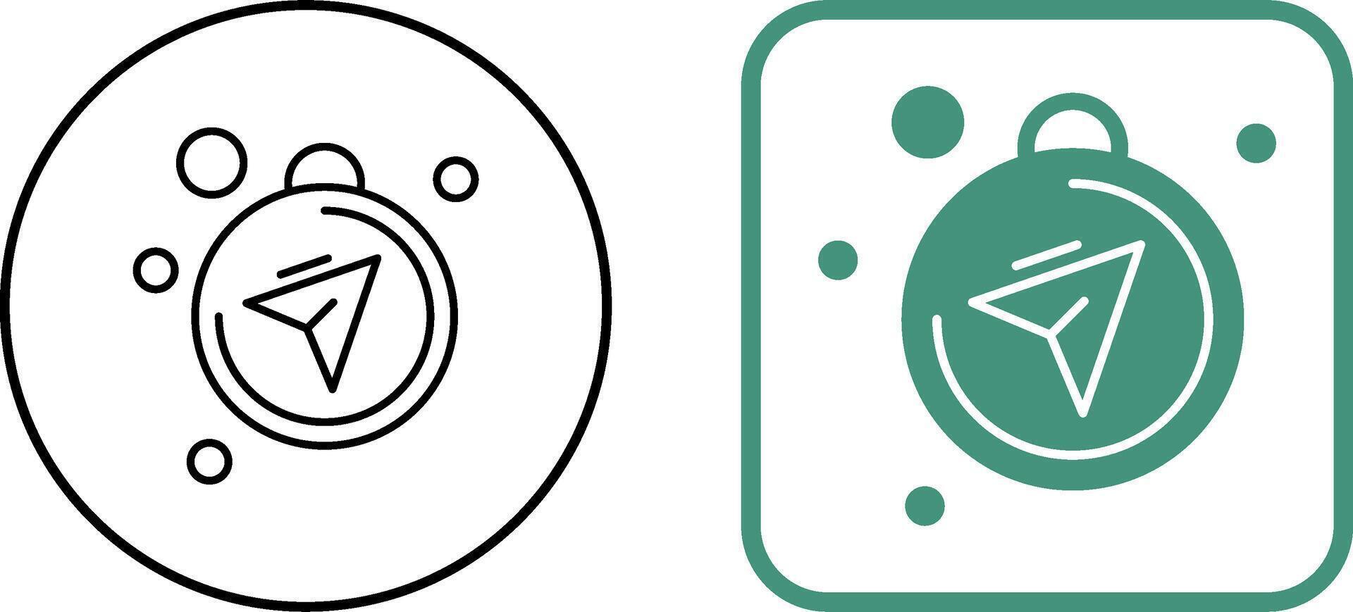 Compass Icon Design vector
