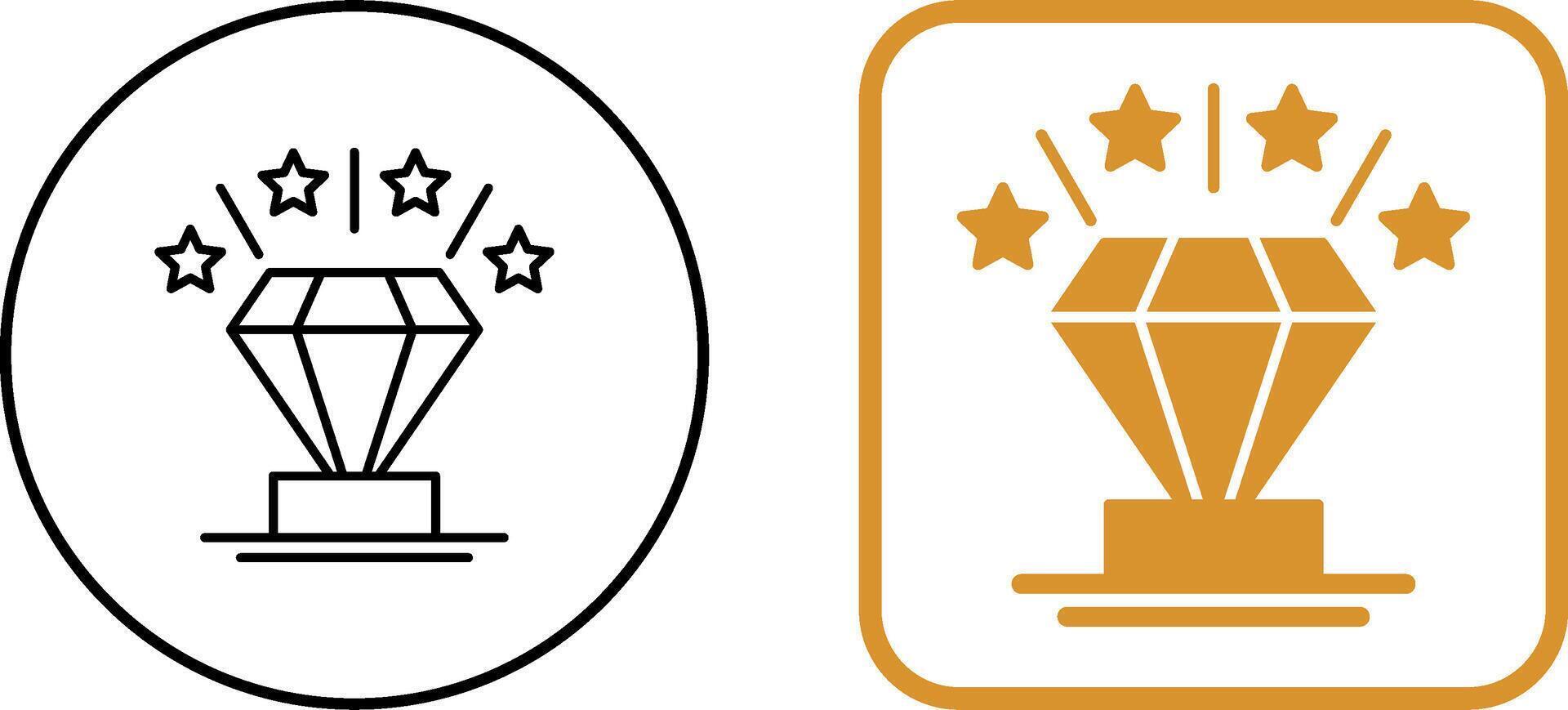 Diamond Icon Design vector