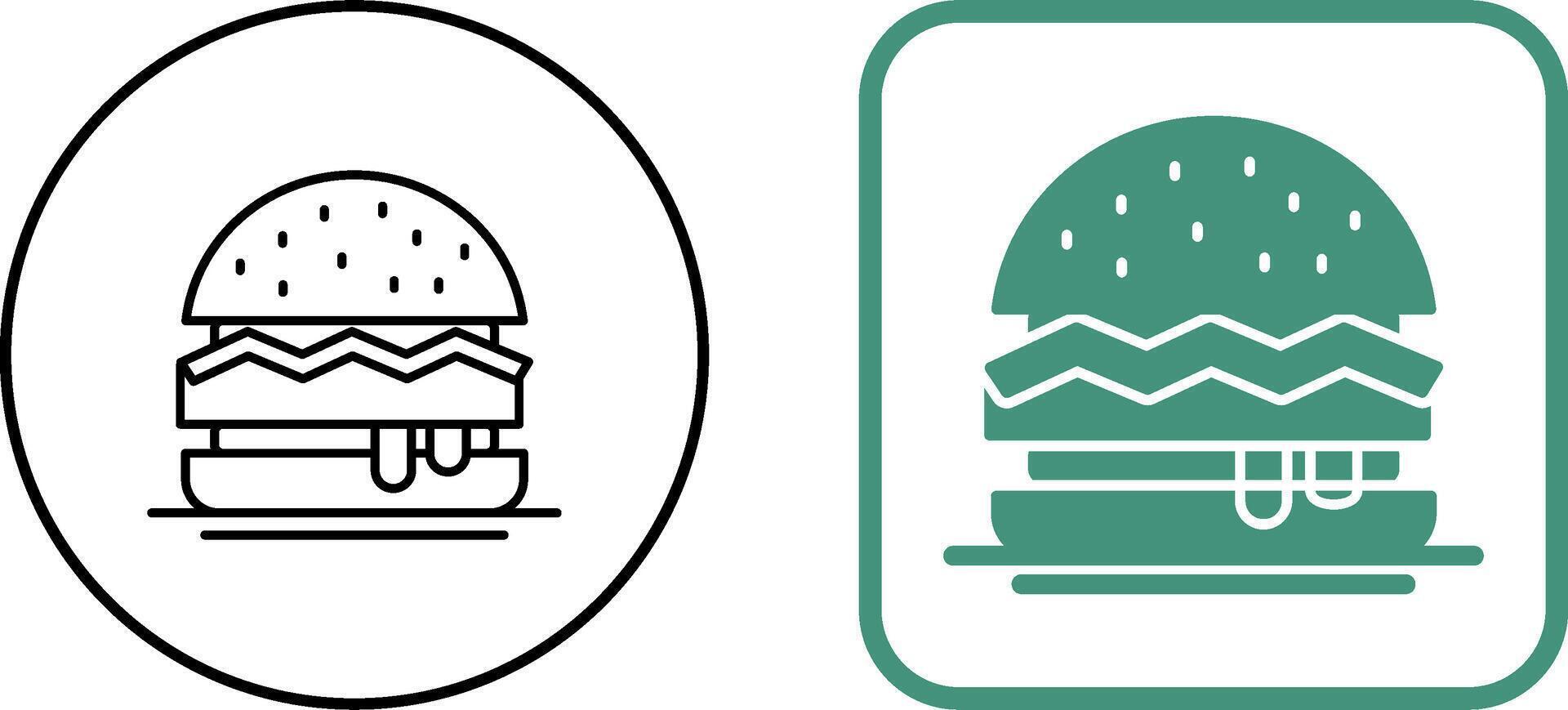 Hamburger Icon Design vector