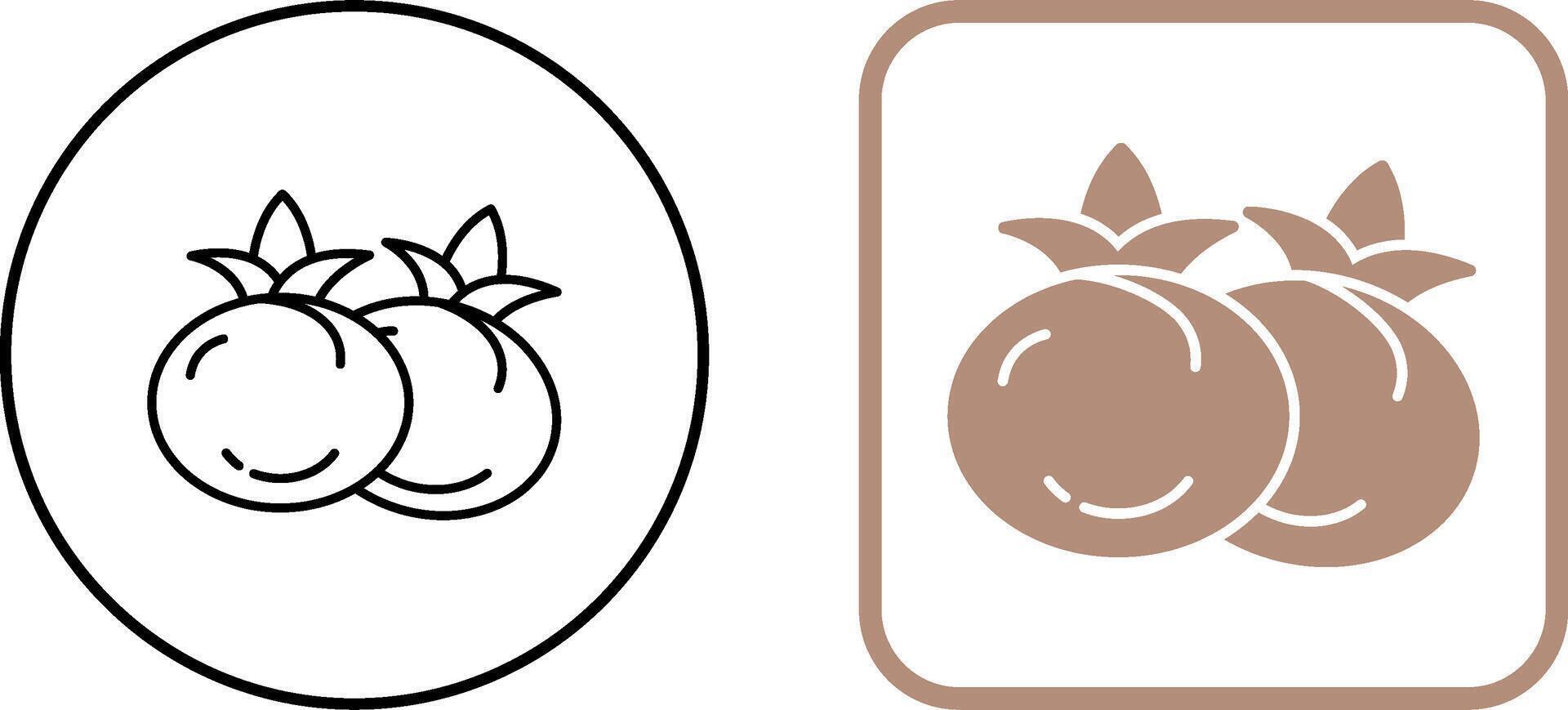 Tomato Icon Design vector