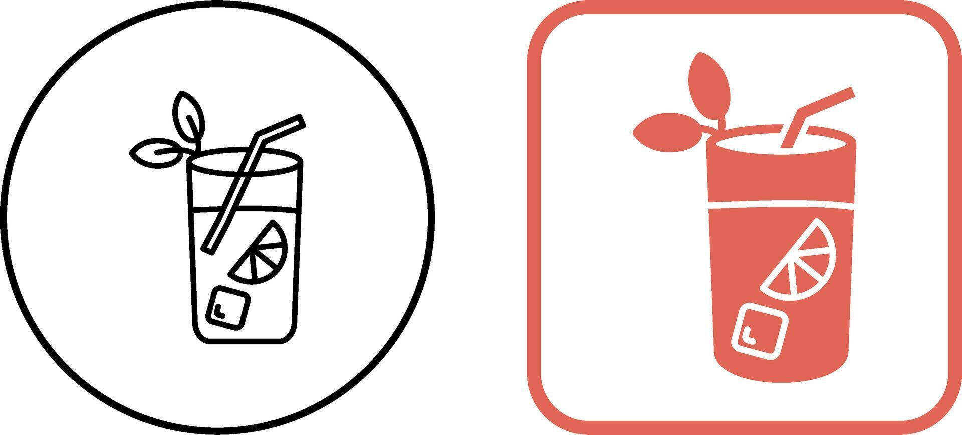 Mojito Icon Design vector