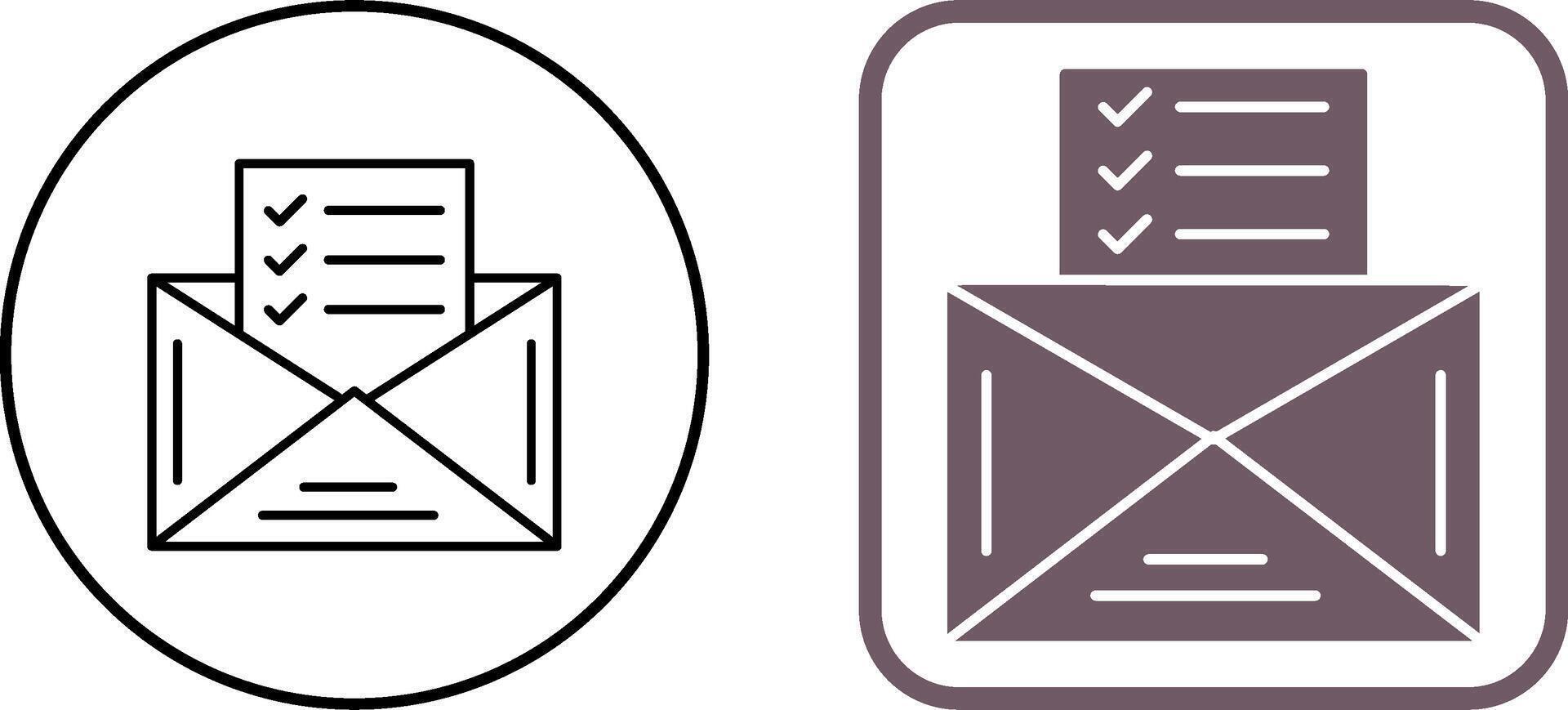 Check List Icon Design vector