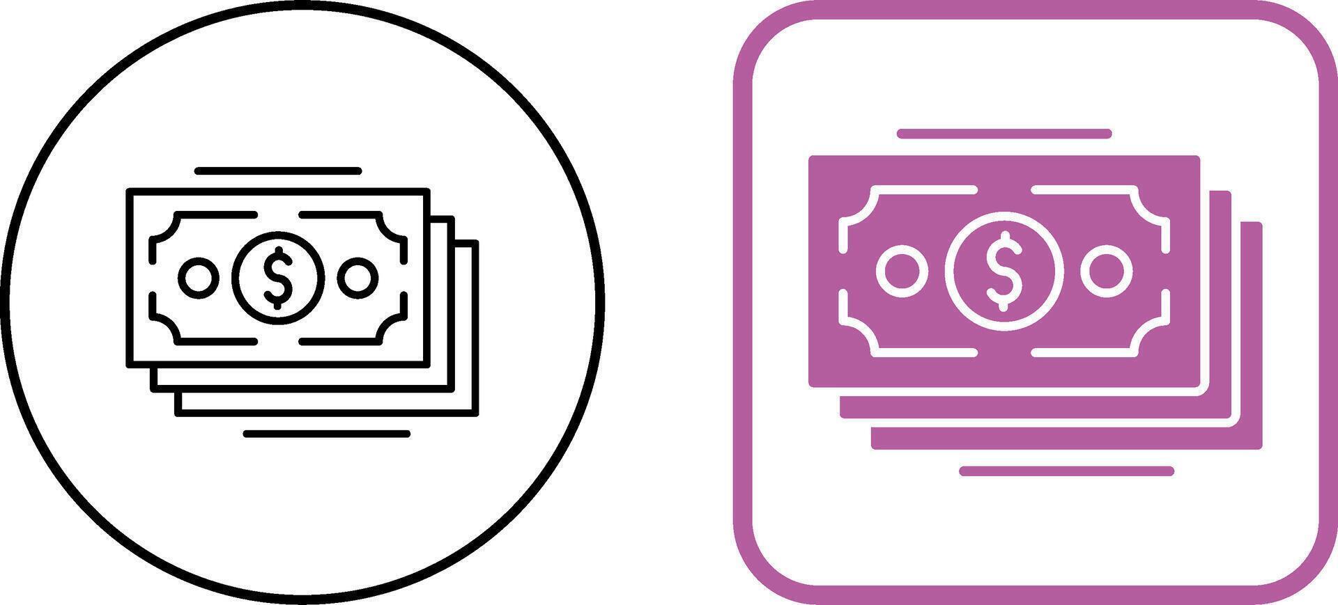 Money Icon Design vector