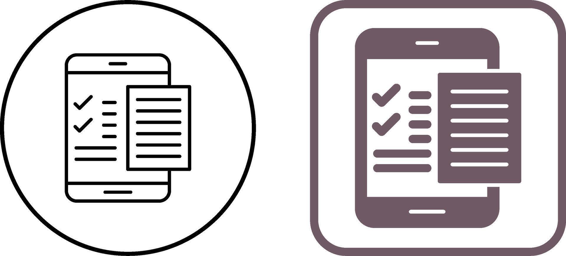 Check List Icon Design vector