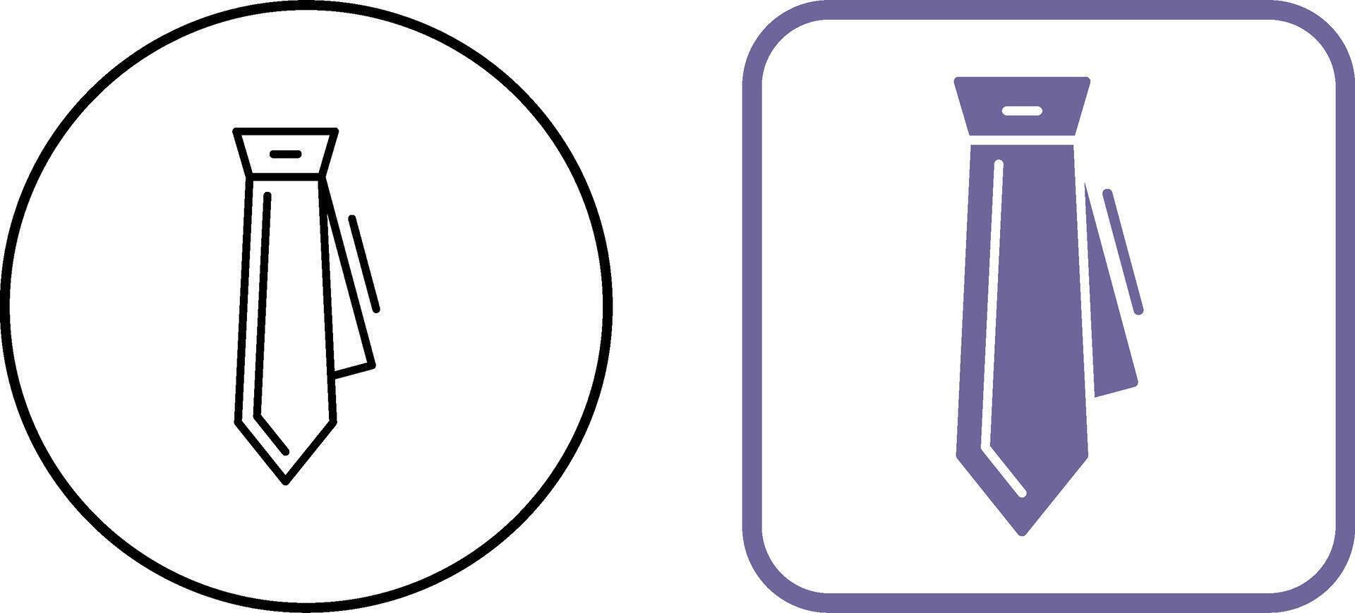 Tie Icon Design vector
