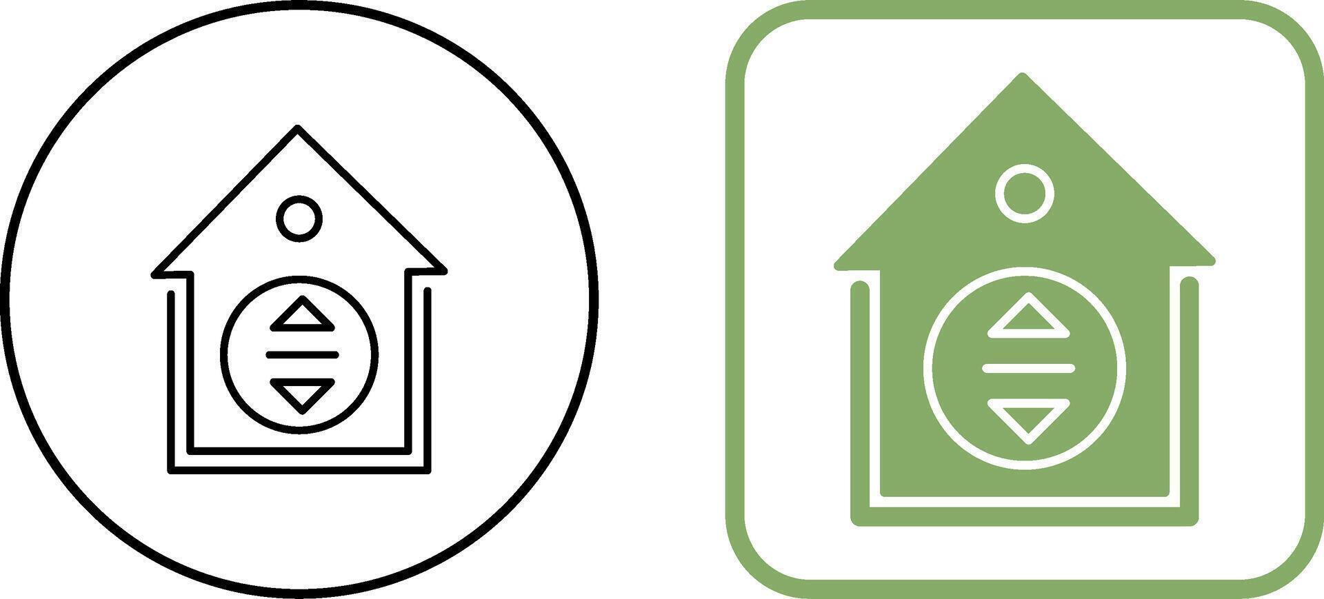 Lift Icon Design vector