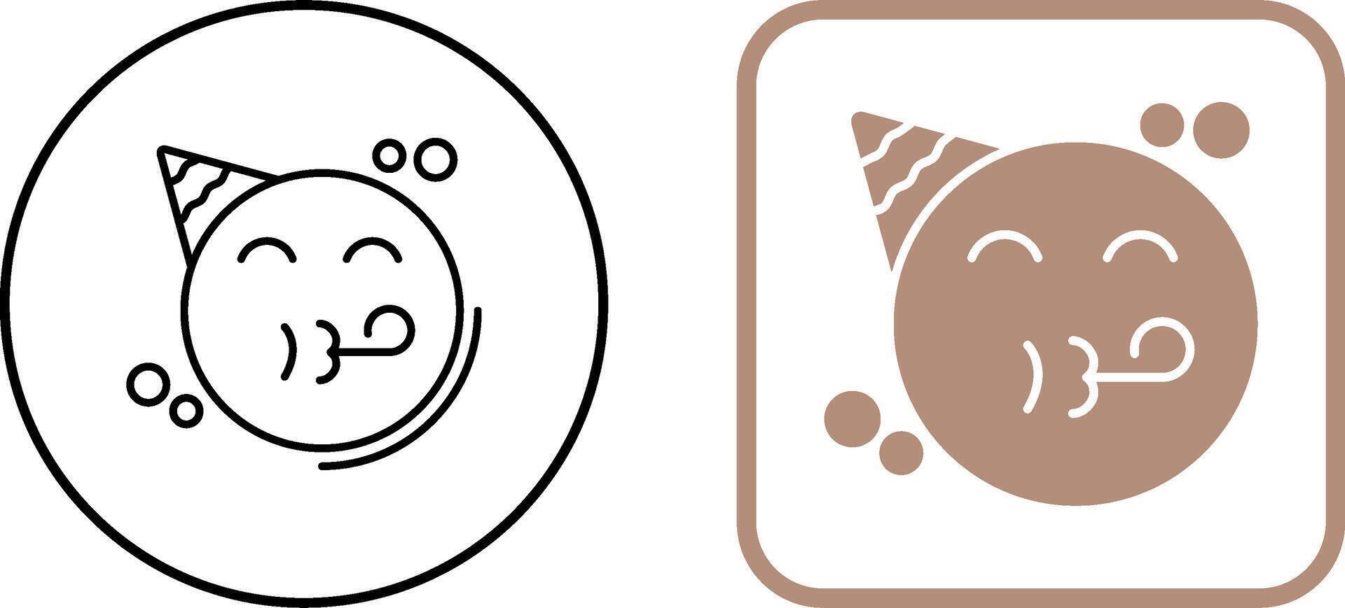 Party Icon Design vector