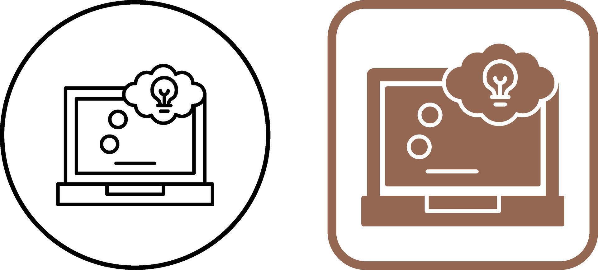 Idea Icon Design vector