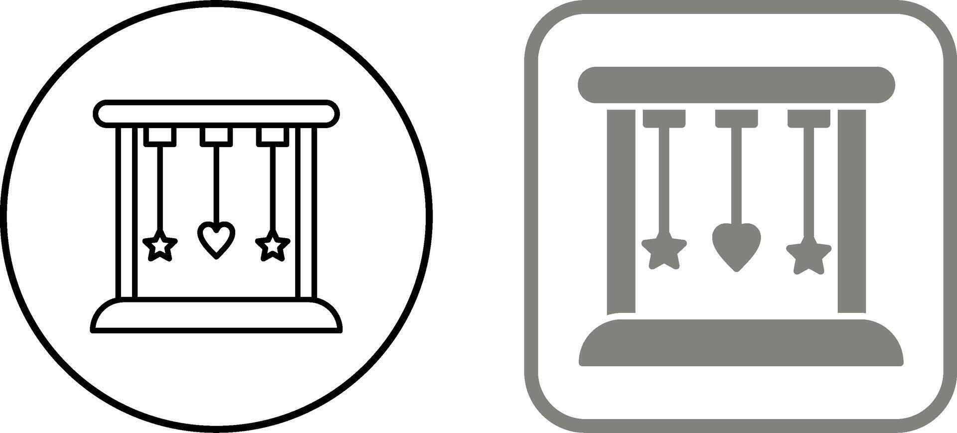Cradle Icon Design vector