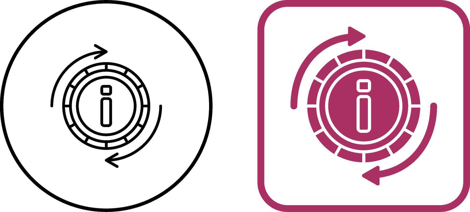 Refresh Icon Design vector