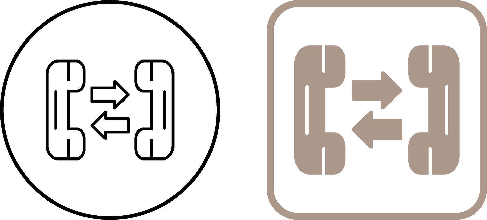 Phone Call Icon Design vector