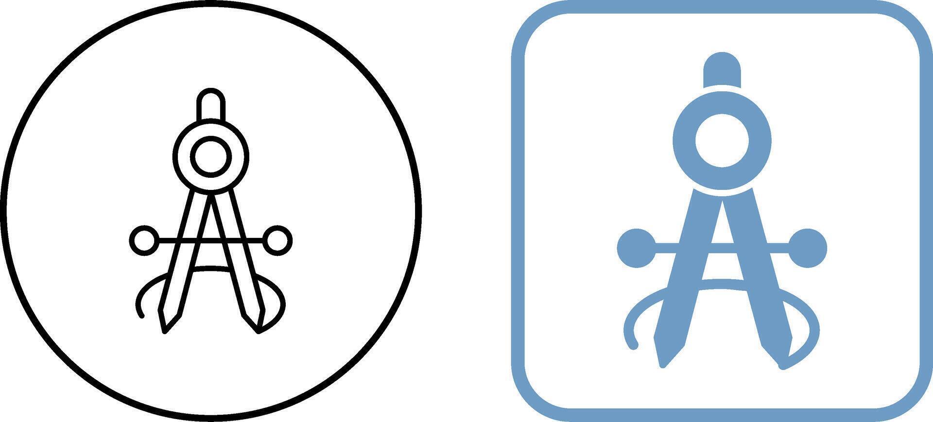 Compass Icon Design vector