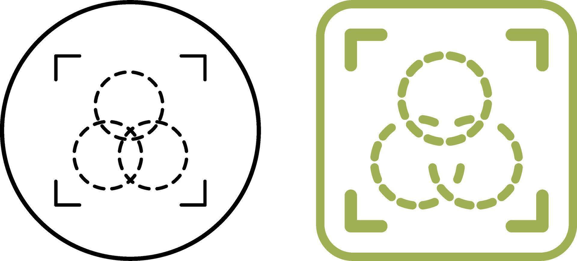 Intersection Icon Design vector