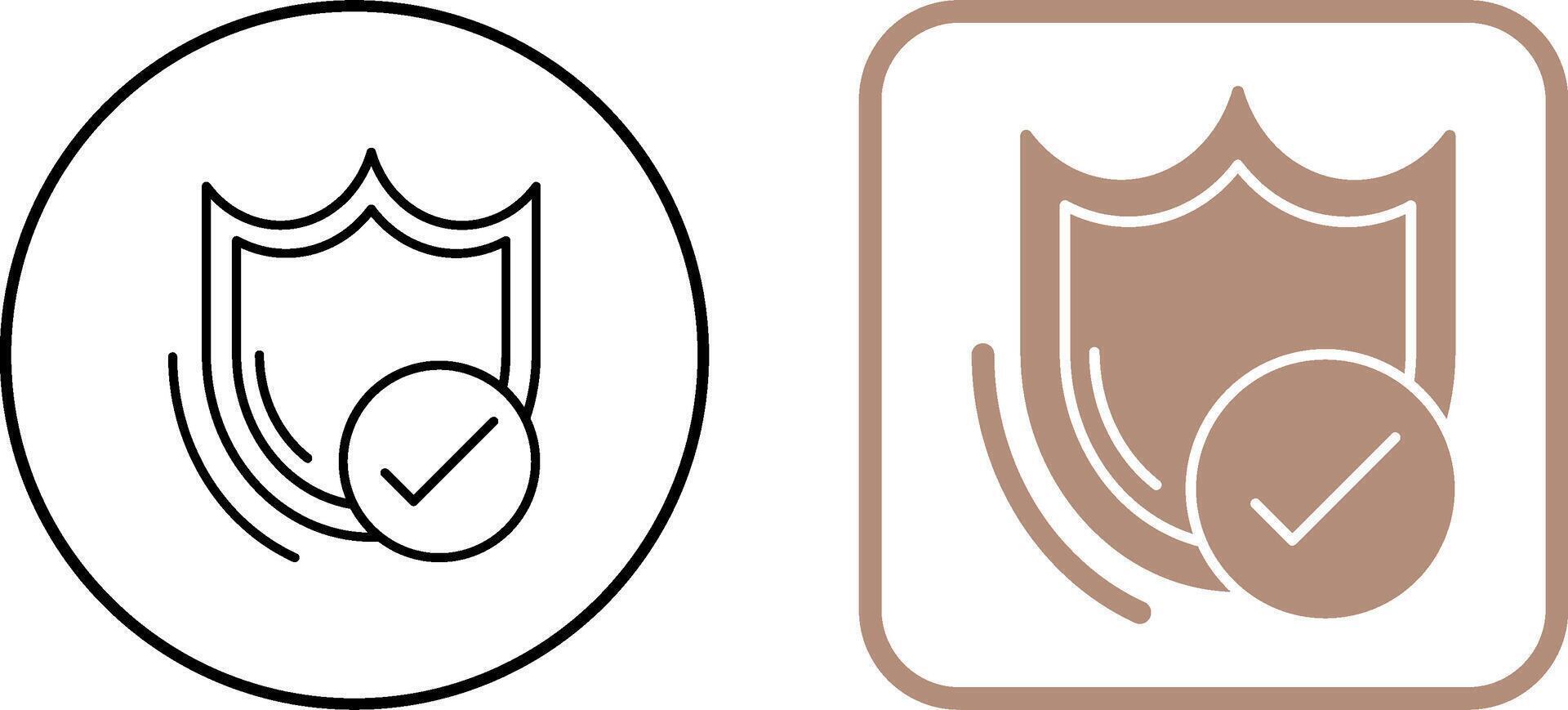 Shield Icon Design vector