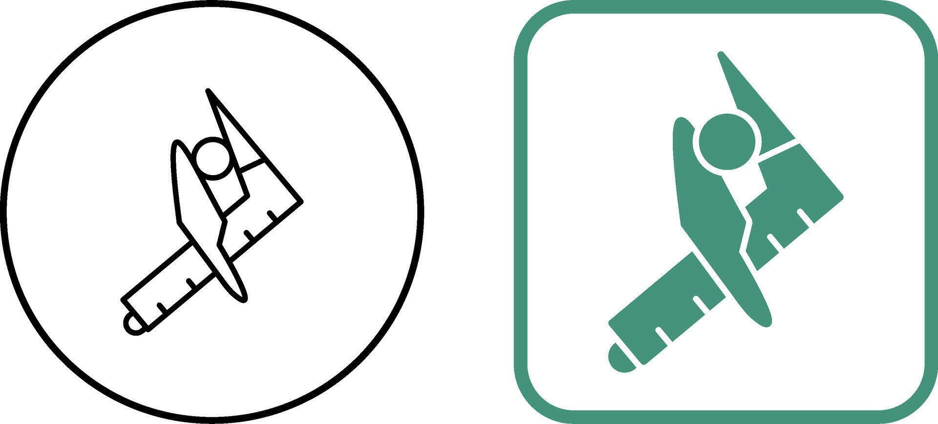 Caliper Icon Design vector
