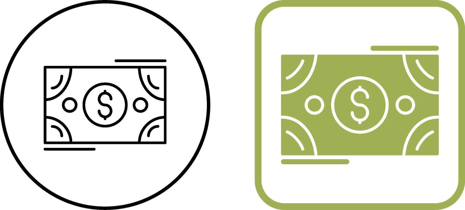 Dollar Icon Design vector