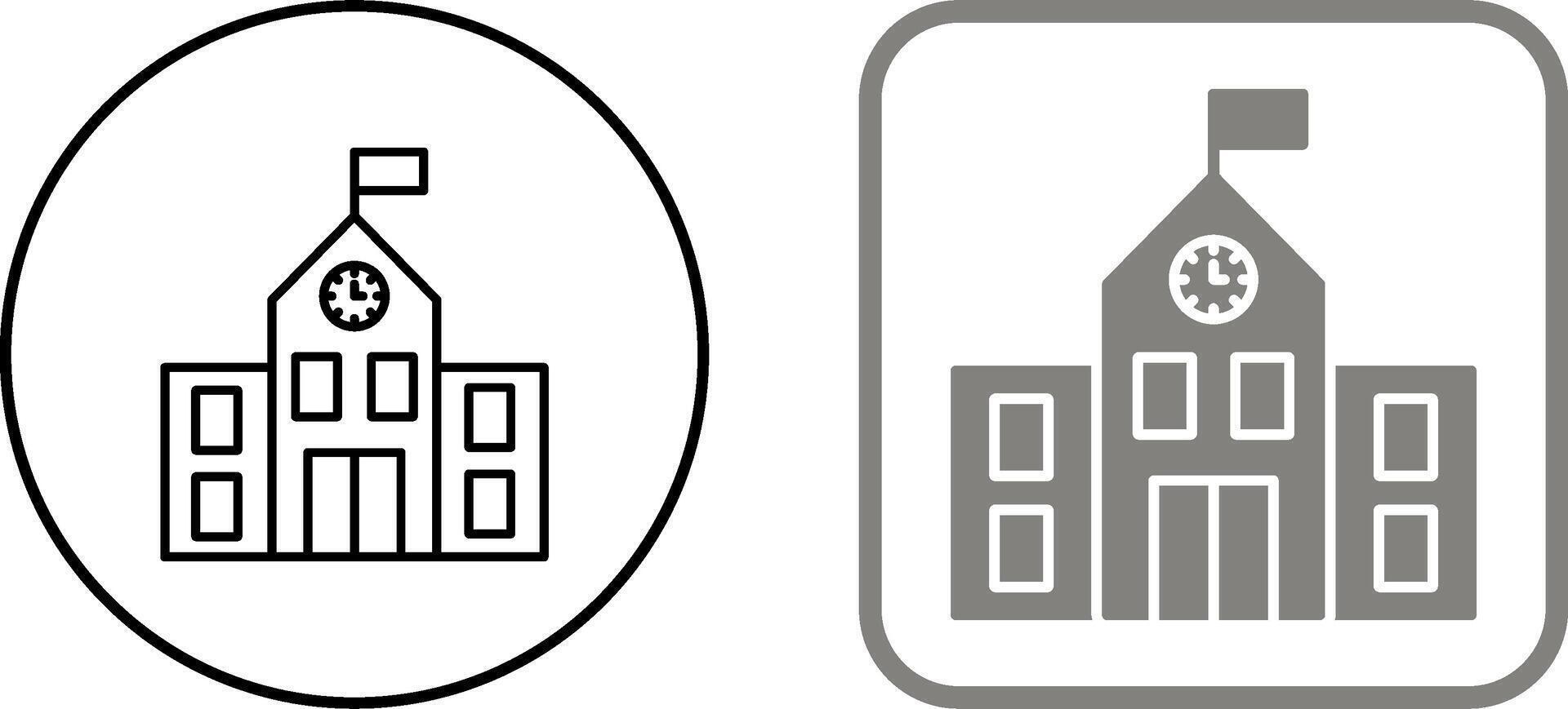 School Icon Design vector