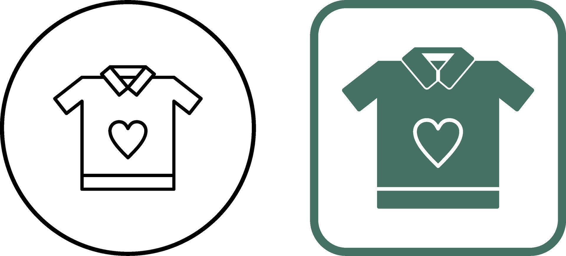 T Shirt Icon Design vector
