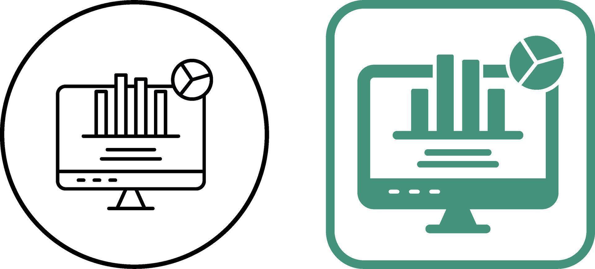 Analysis Icon Design vector