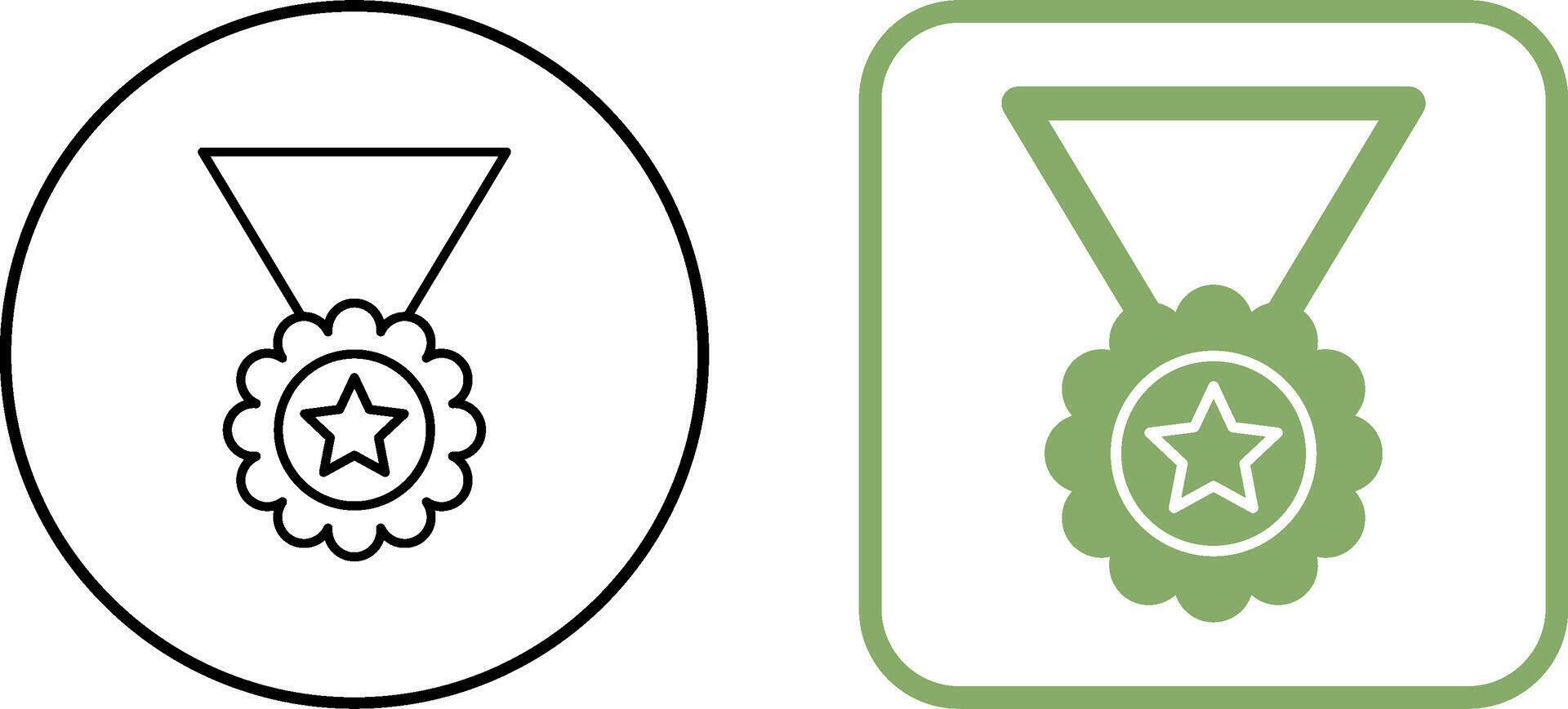 Medal Icon Design vector