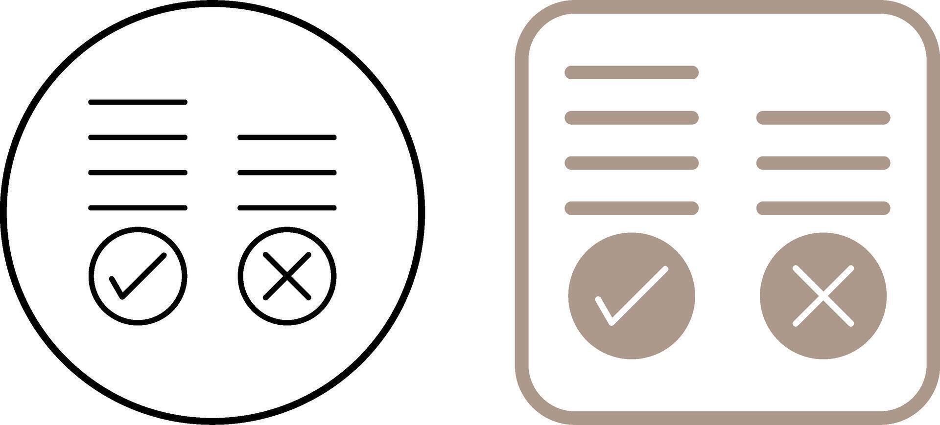 Voting Result Icon Design vector